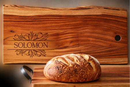 Personalised - Long Natural Acacia Charcuterie Serving Board